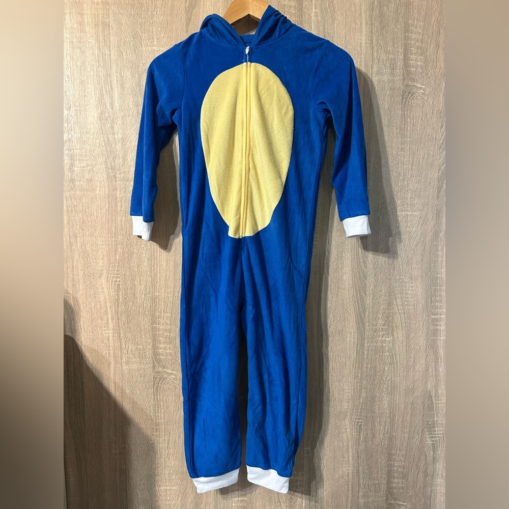 Sonic One-Piece Costume Hooded Suit